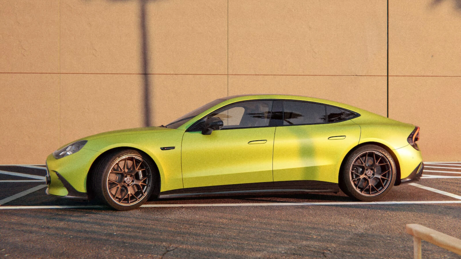 Mercedes-AMG GT 4-Door Coupé przechodzi na prąd. Trzy silniki, 1169 KM i ładowanie 10-80% w 11 minut