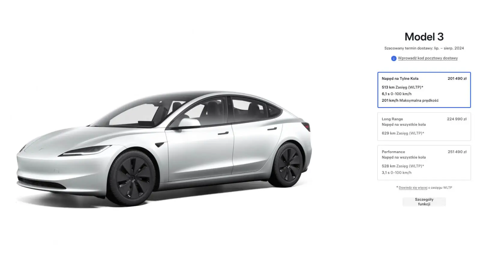 Tesla Model 3 -  pierwsze podwyżki ceny, po wprowadzeniu cła