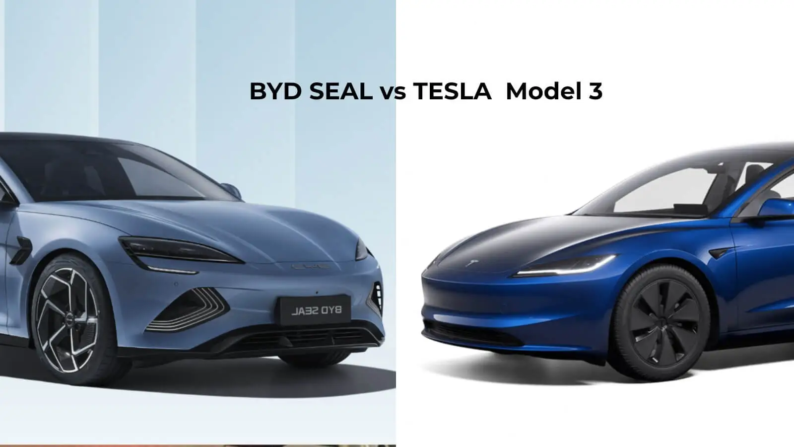 Tesla Model 3 vs BYD Seal - który samochód wybrać? Porównanie